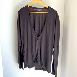 Reiss men’s button cardigan size XL
